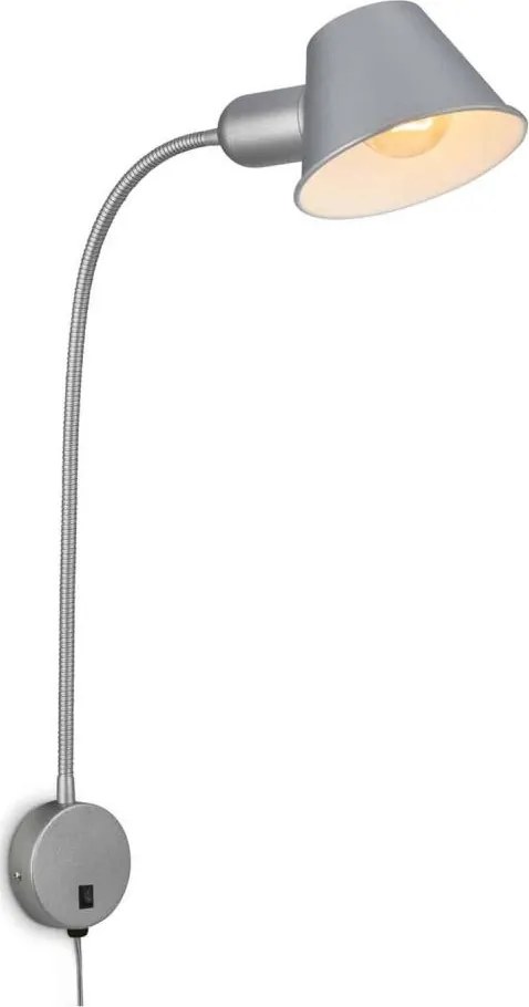 Briloner 2089-014 - Nástenné svietidlo 1xE27/10W/230V matný chróm