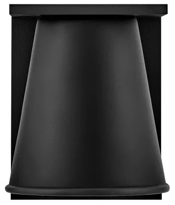 Hinkley HK-HANS-S-BLK -LED Vonkajšie nástenné svietidlo HANS 1xGU10/8W/230V IP44