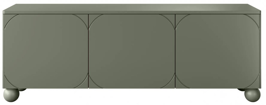 Stolík pod TV Sonatia II 150 cm - olivová