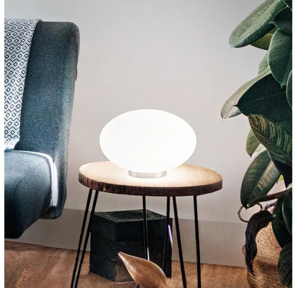 Ideal Lux - LED Stolná lampa CANDY 1xG9/3W/230V pr. 25 cm biela