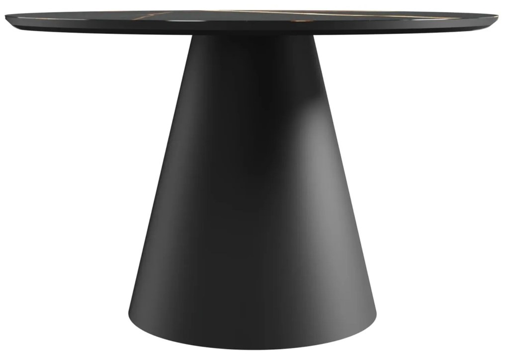 Konferenční stolek Margos 66 cm černý/mramor II