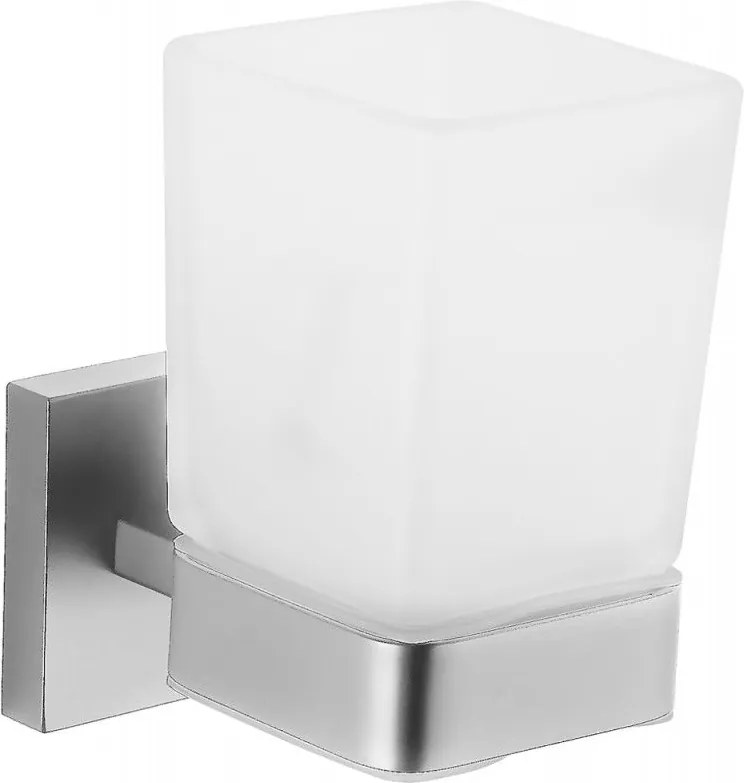 Mexen Vox pohár na zubné kefky, chrómová - 707038-00