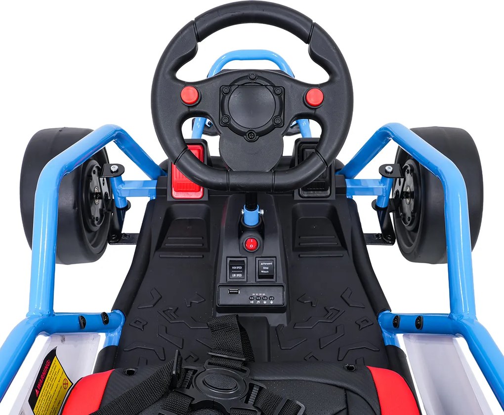 Ramiz Motokára TORNADO s funkciou Drift Modrá