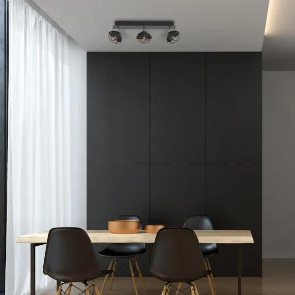 Bodové svietidlo LOGAN 3xE14/40W/230V