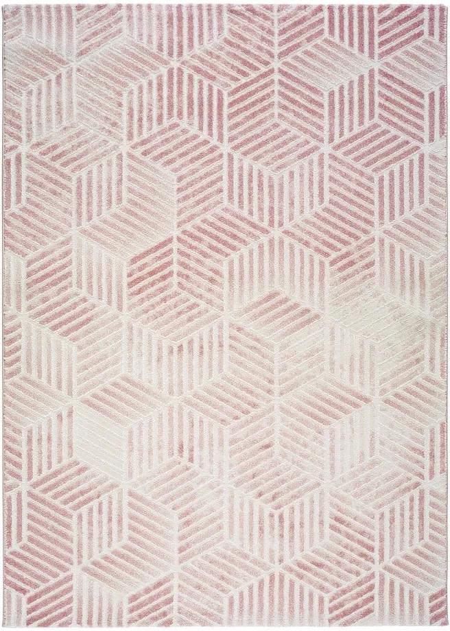 Ružový koberec Universal Chance Cassie, 160 x 230 cm
