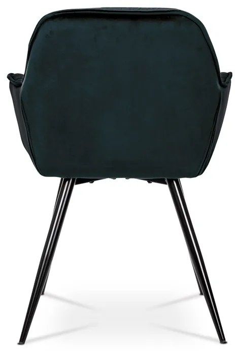 Autronic BONTEC Jedálenská stolička, modrá, zamatová látka, DCH-421 BK4 Farba: Ružová