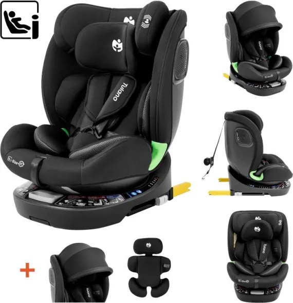 Autosedačka Loom 35 čierna