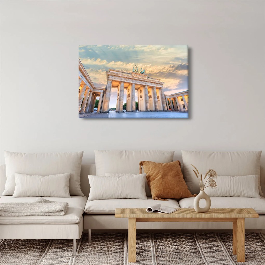 Obraz - Brandenburská brána, Berlín, Nemecko (90x60 cm)