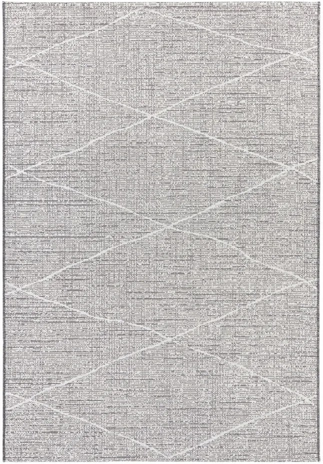 Antracitovobéžový koberec Elle Decor Curious Blois, 77 × 150 cm
