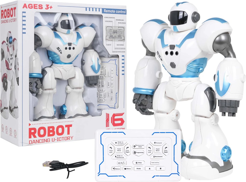 Ramiz Multifunkčný robot U-ICTORY Modrá