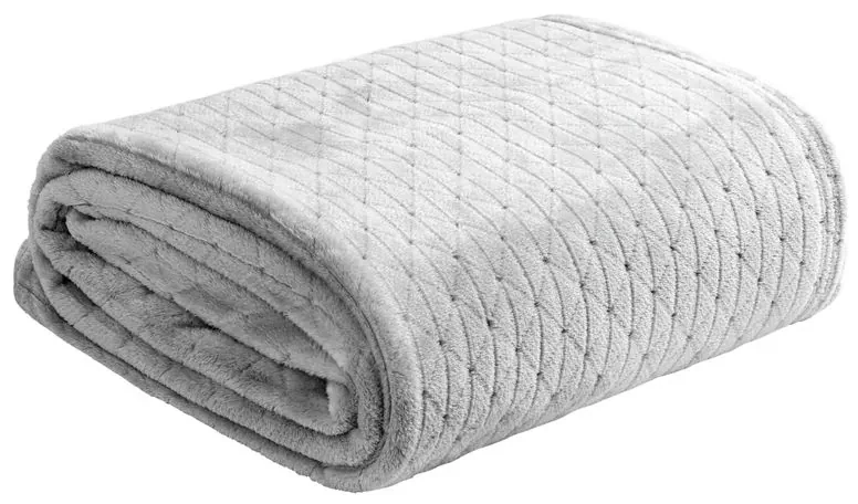 Dekorstudio Deka CINDY4 v striebornej farbe Rozmer deky: 170x210cm