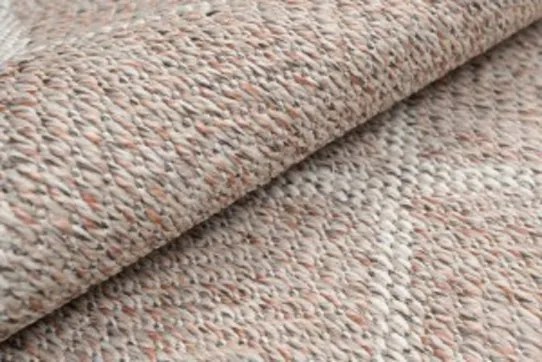 Koberec ARRUBA 4912 ružový kruh