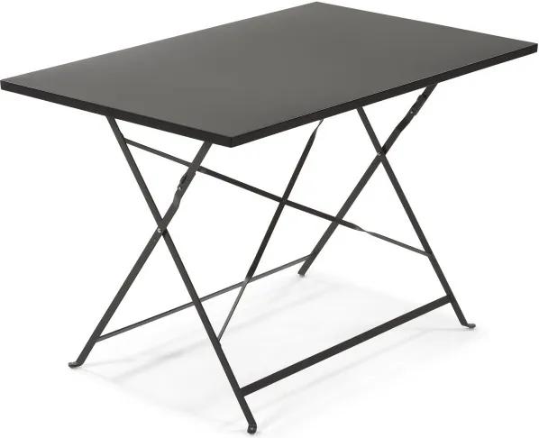 ALRICK stôl, Farba čierna