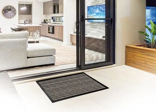 Rohožka Duramo 1861 béžová – na von aj na doma, 40x60, béžová, exteriér, B-line