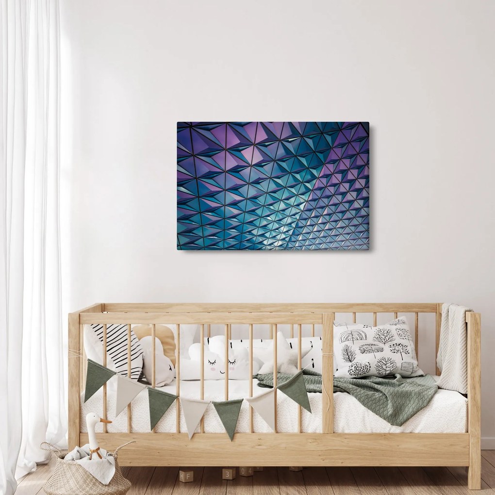 Obraz - farebná štruktúra (90x60 cm)