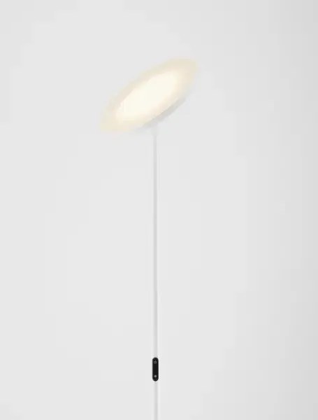 LED stmievateľná čierna stojaca lampa Sinkro