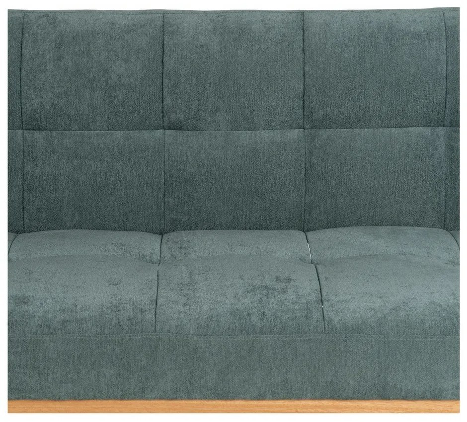 Tyrkysová ženilková rozkladacia pohovka 178 cm – Ixia