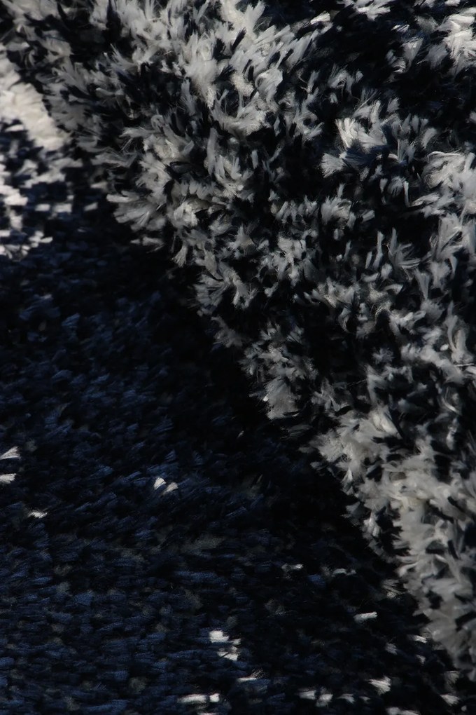 Koberec Boho 691 NAVY BLUE/CREAM rozmery koberec: 200x290 cm