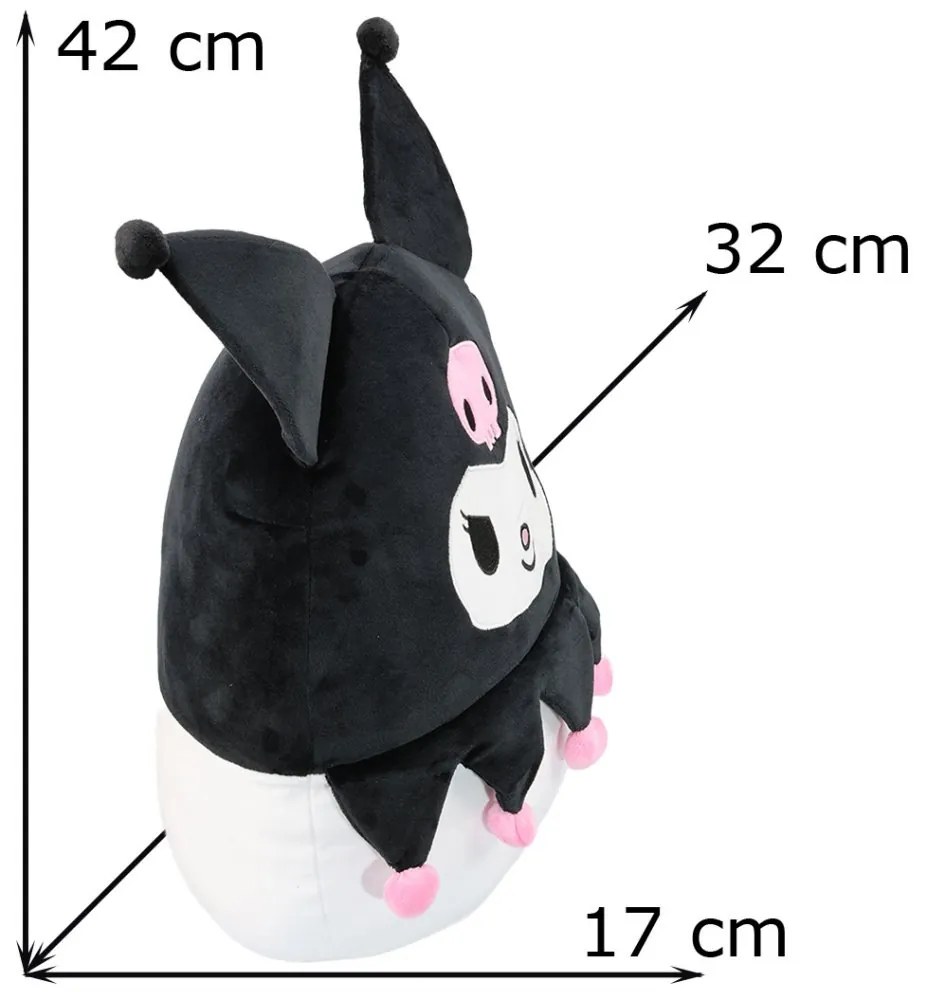 Squish vankúšik Kuromi - 42×32×17 cm