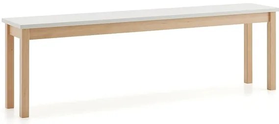 Lavica ZET, 1800x440 mm, biela