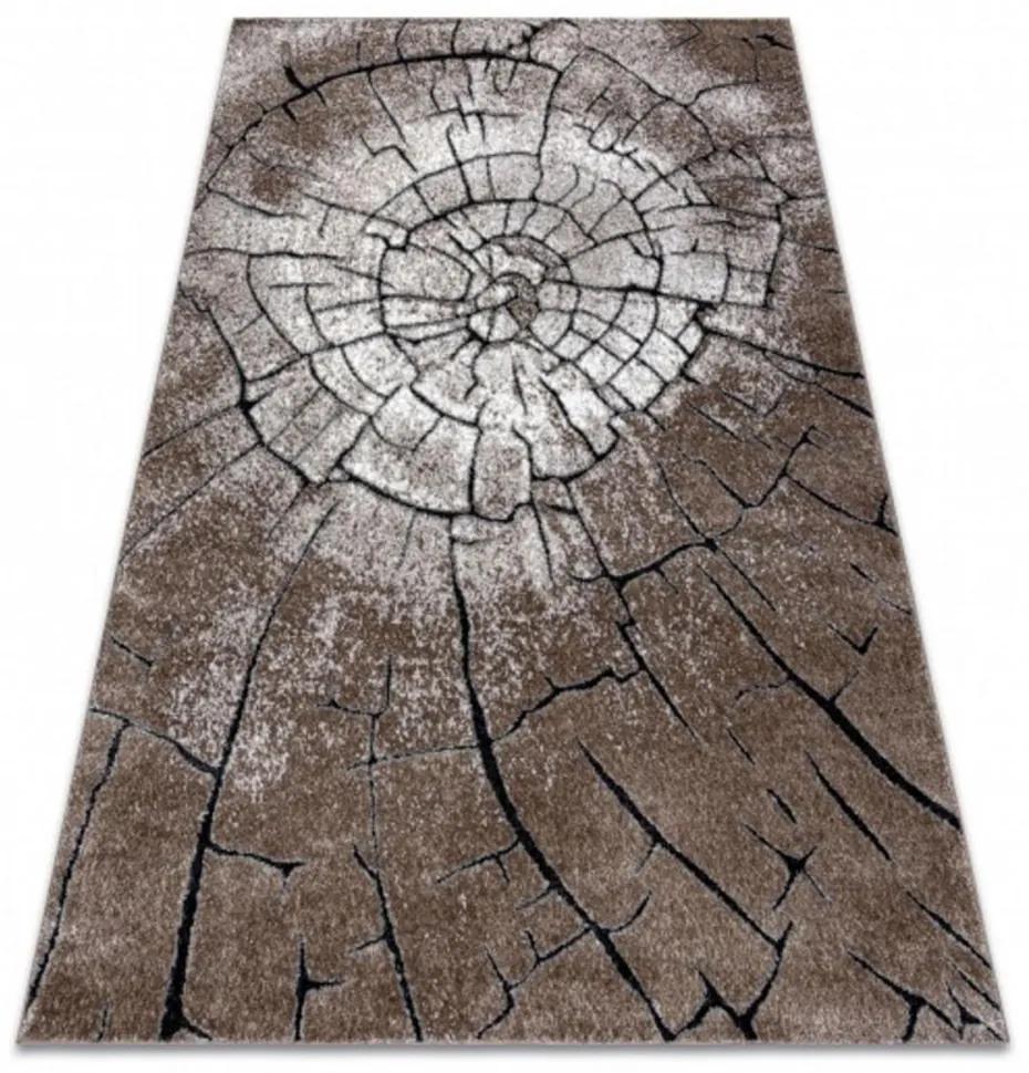 Kusový koberec  Wood hnedý 160x220cm