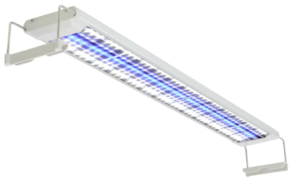 vidaXL Akváriová LED lampa 80-90 cm, hliník, IP67