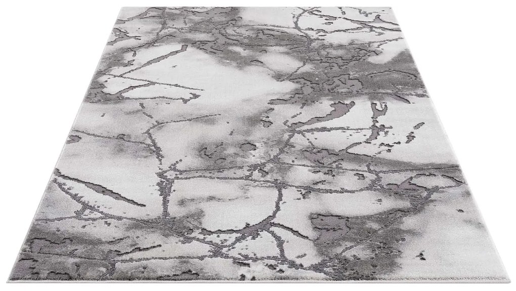 Dekorstudio Moderný koberec CHIC 501 - sivý Rozmer koberca: 80x300cm