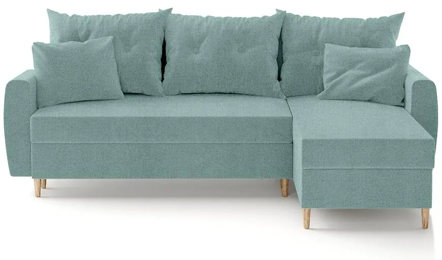 Rohová sedacia súprava Romeo Herbi 15 tyrkysový