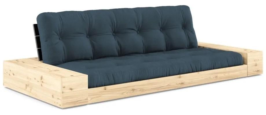 Rozkladacia pohovka v petrolejovej farbe 244 cm Base – Karup Design
