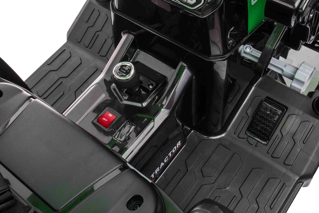 Detský elektrický traktor D68 RAMIZ JS3158B  - zelený