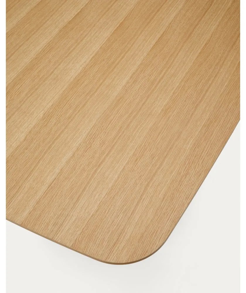 Jedálenský stôl v dekore duba v prírodnej farbe 100x200 cm Litto – Kave Home