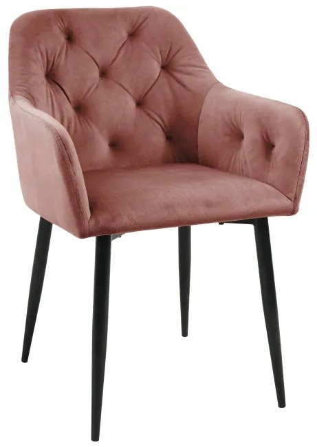 Set dvoch jedálenských stoličiek SJ.030 pudrovo ružové