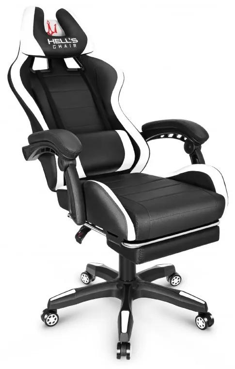 1039 Herná stolička čierno-biela