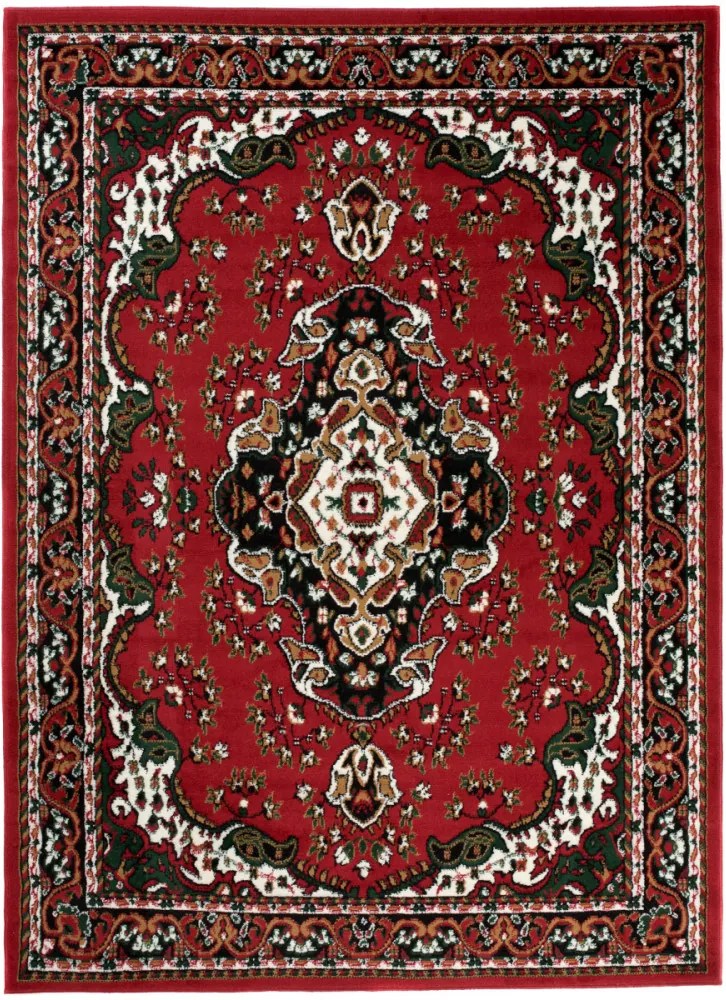 Kusový koberec PP Riga červený, Velikosti 200x300cm