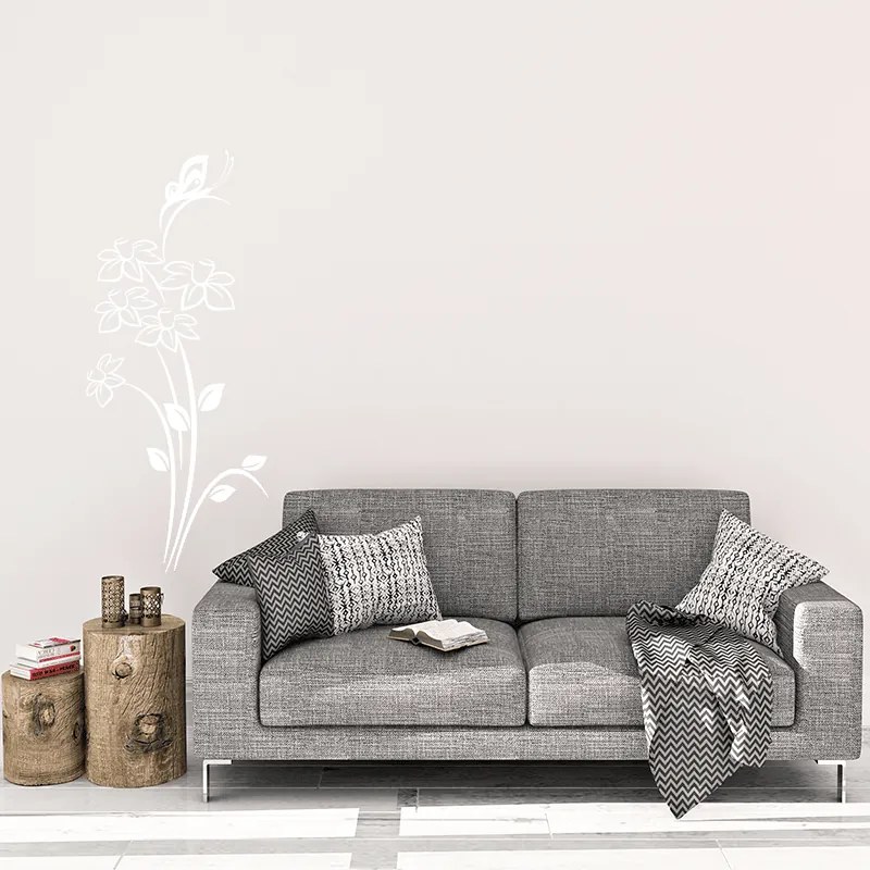 Sablio Samolepka na stenu: Narcis - 26x60 cm