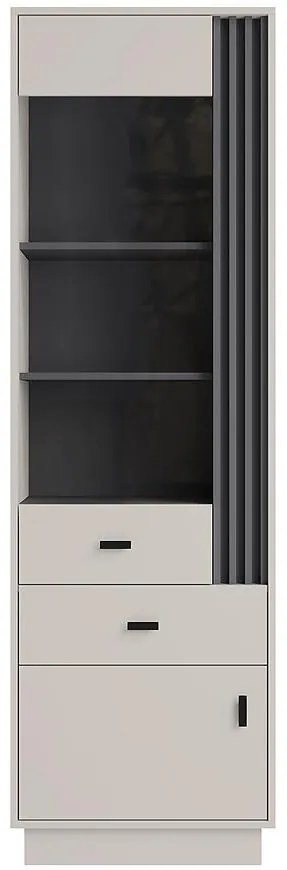 Vitrína Allmo Al3 Cashmere