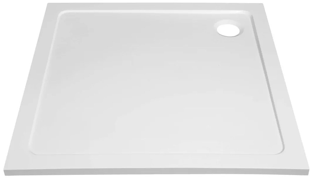 Aqualine Aqualine, TECMI vanička z liateho mramoru, štvorec 90x90x3cm, PQ009