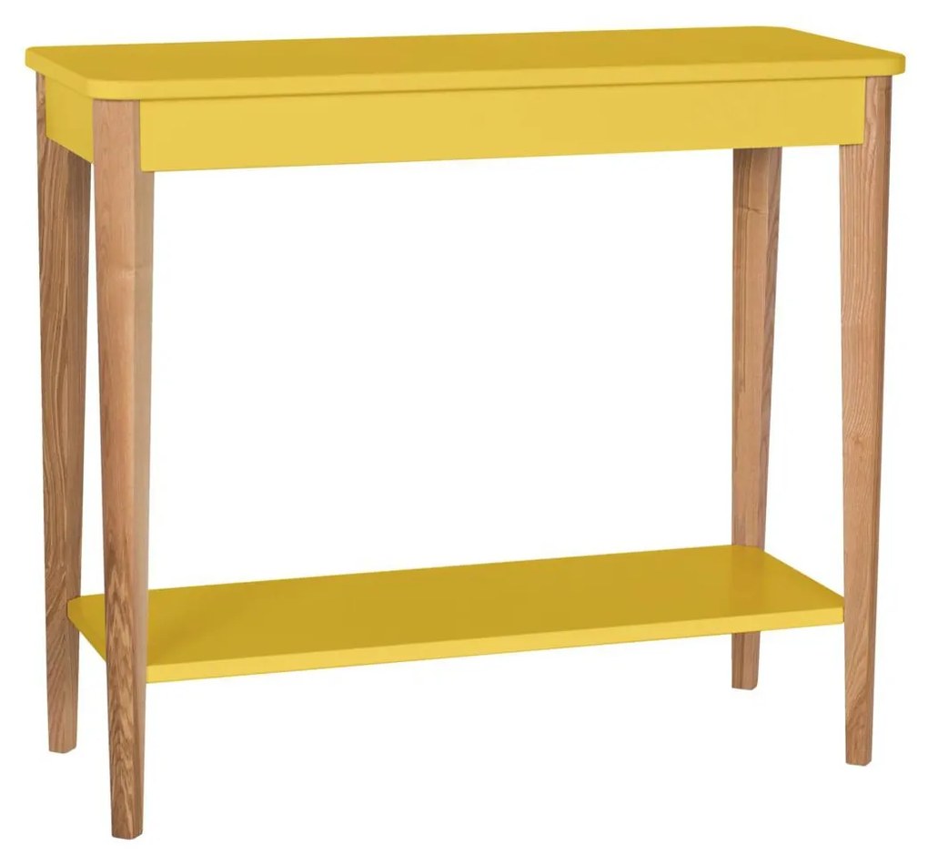 RAGABA Ashme konzolový stôl stredný, žltá