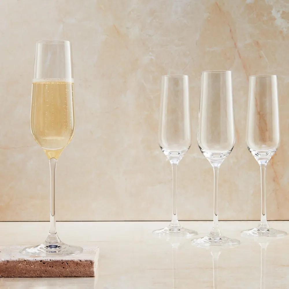 Butlers SANTÉ Sada pohárov na šampanské 180 ml 6 ks