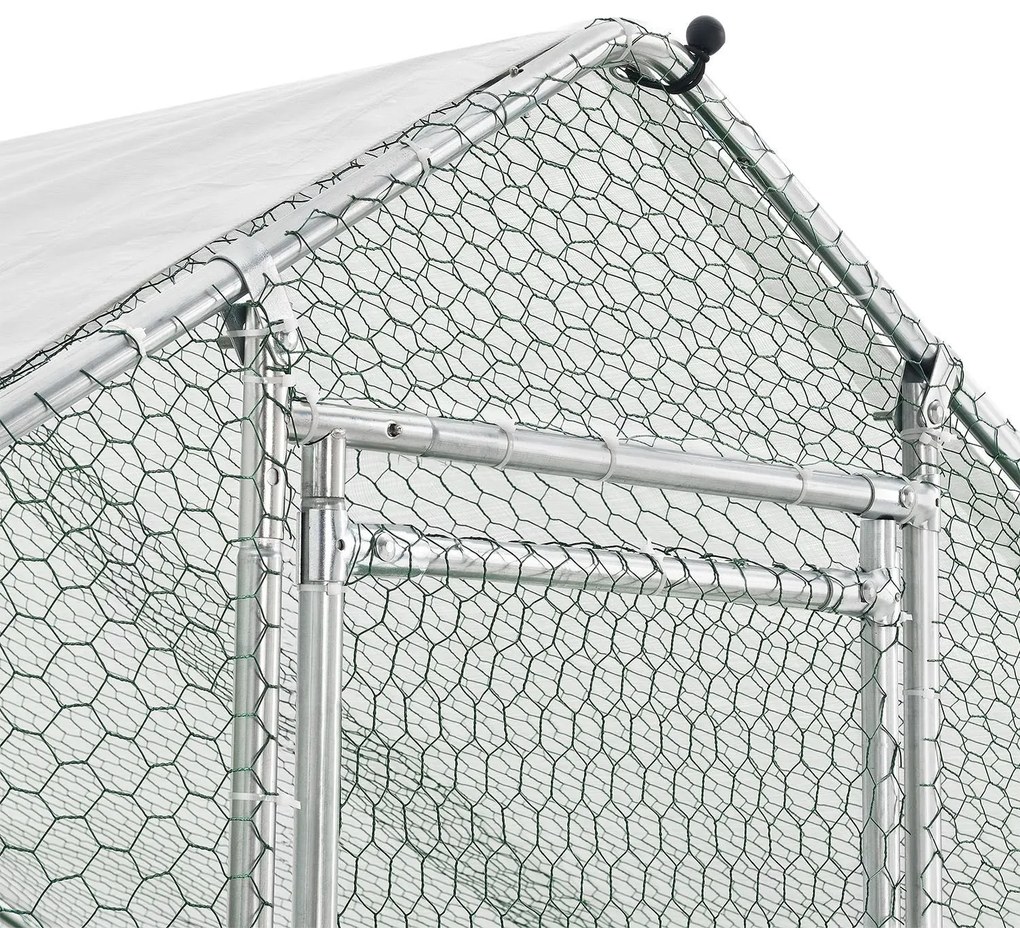 InternetovaZahrada Klietka pre sliepky - 3x2x2m