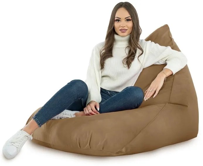 Sedací vak Bermudy Plyš Farba: Béžový