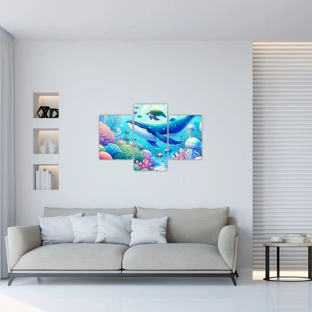 Obraz – Podvodný svet (90x60 cm)