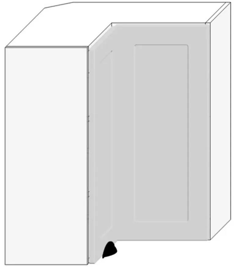 Kuchynská skrinka Adele Wrn Pl Šedá Mat/Biely