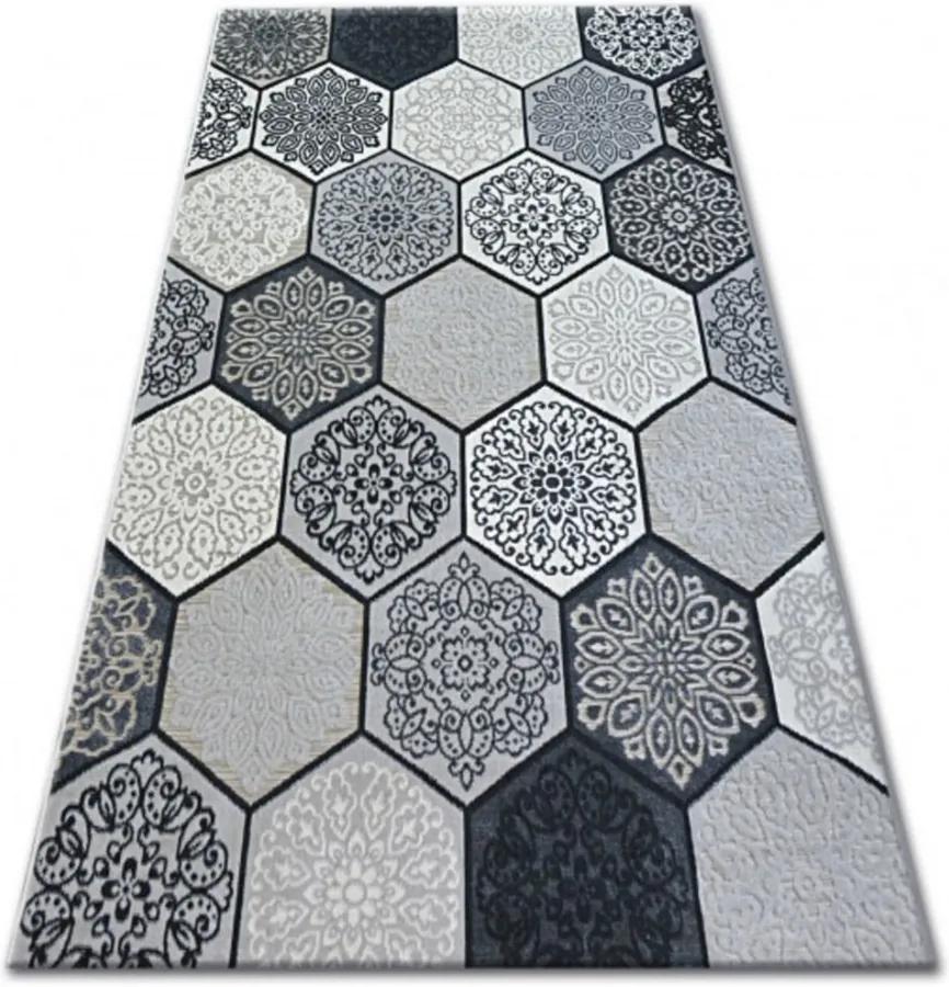 Kusový koberec PP Aron sivý, Velikosti 120x170cm