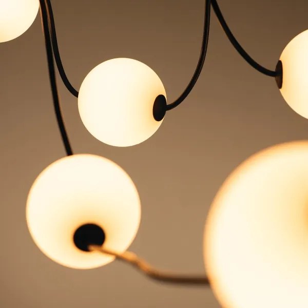 Kanlux 38031-LED Vonkajšia dekoratívna reťaz GIRLANDA STONO 10xLED/10W/230V 6m IP67