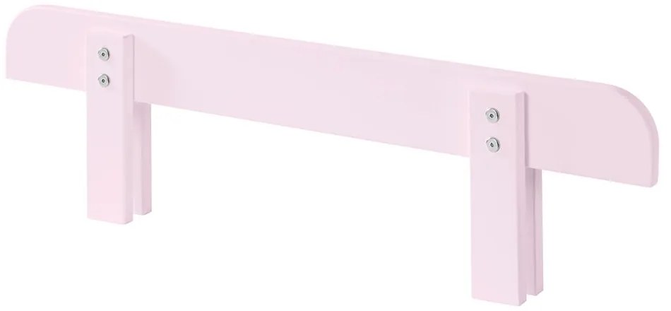 Ružová zábrana k postieľke z masívneho borovicového dreva Vipack Kiddy