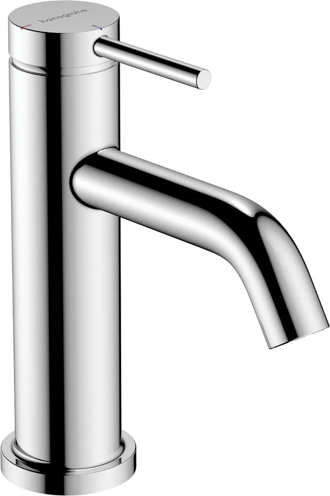 Hansgrohe Tecturis S, páková umývadlová batéria 80 CoolStart EcoSmart+ bez odtokovej súpravy, chrómová, HAN-73301000