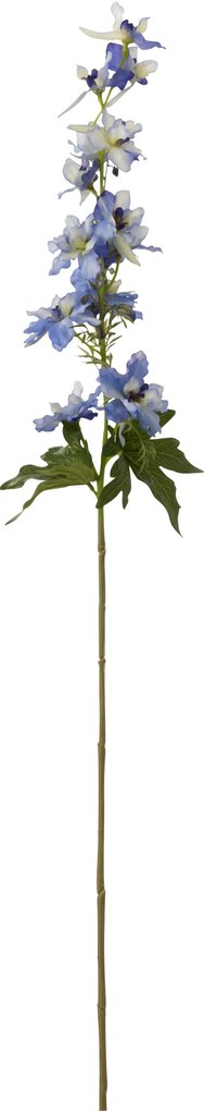 Dekorácia umelá modrá kvetina Delphinium blue - 10*10*94 cm