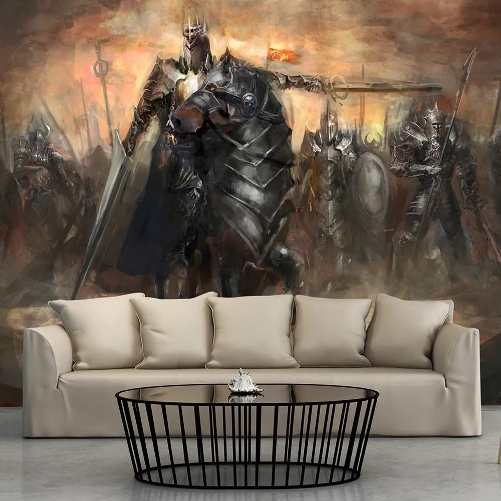 Artgeist Fototapeta - Black rider Veľkosť: 250x175, Verzia: Premium