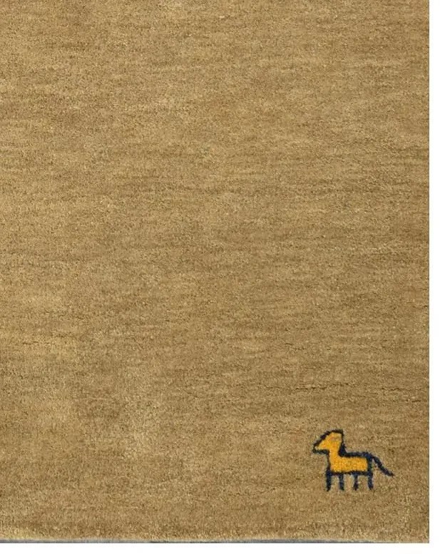 Asra Ručne všívaný kusový koberec Asra wool taupe - 120x170 cm